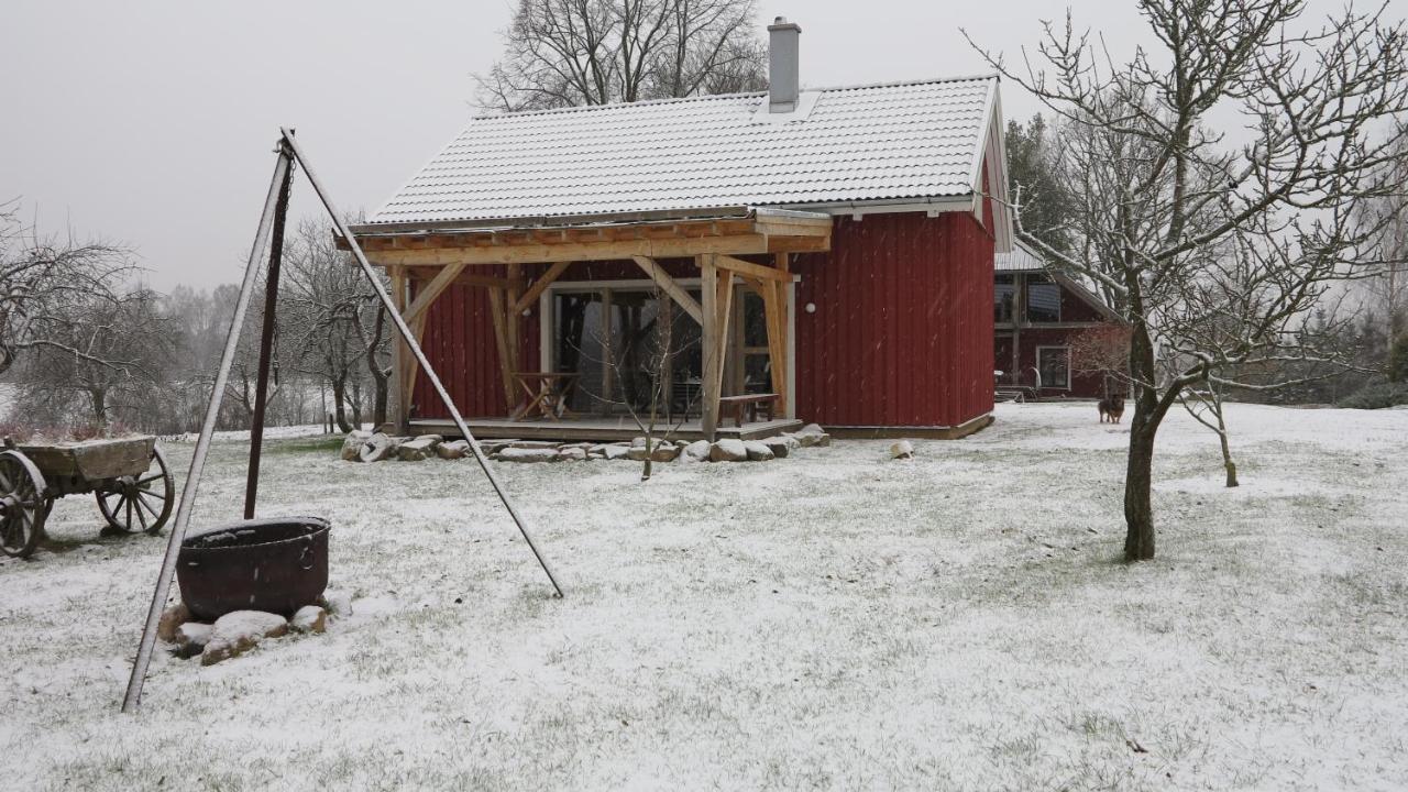 Mednieki Kalvene Guest House Krusati Exterior foto